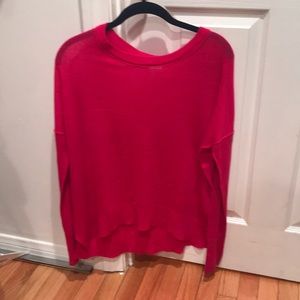 HOT PINK SWEATER